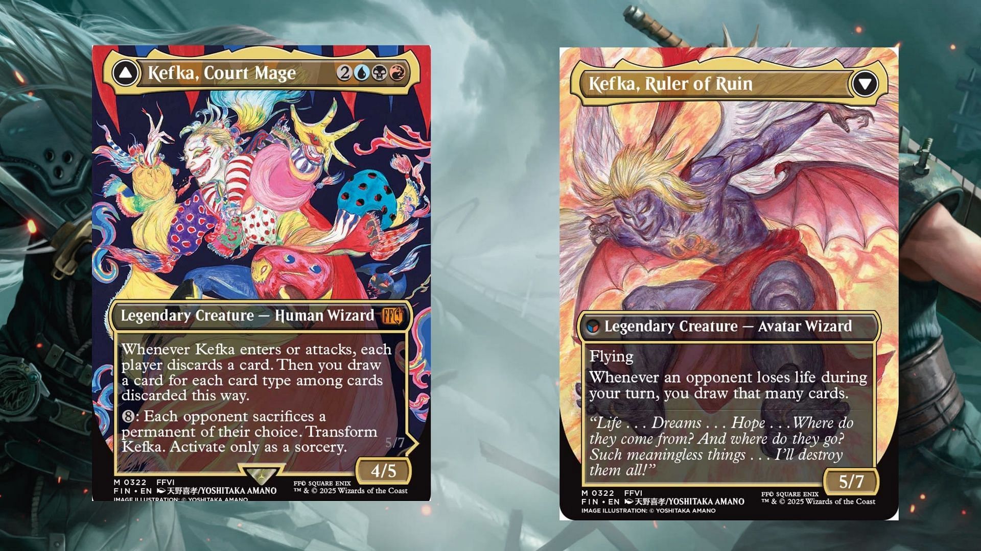 Kefka Palazzo's full power is really on display in this card (Image via Wizards of the Coast)